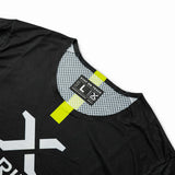 X-GRIP Motocross Jersey Tungsten Schwarz/Pink