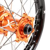 X-Grip Felgen-Set V3 21"/18" Schwarz-Orange für Stark Varg