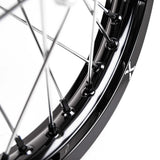 X-Grip Felgen-Set V3 21"/18" Schwarz-Silber passend für KTM/Husqvarna & GasGas 23-