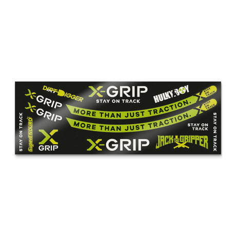 X-GRIP Aufkleber-Kit
