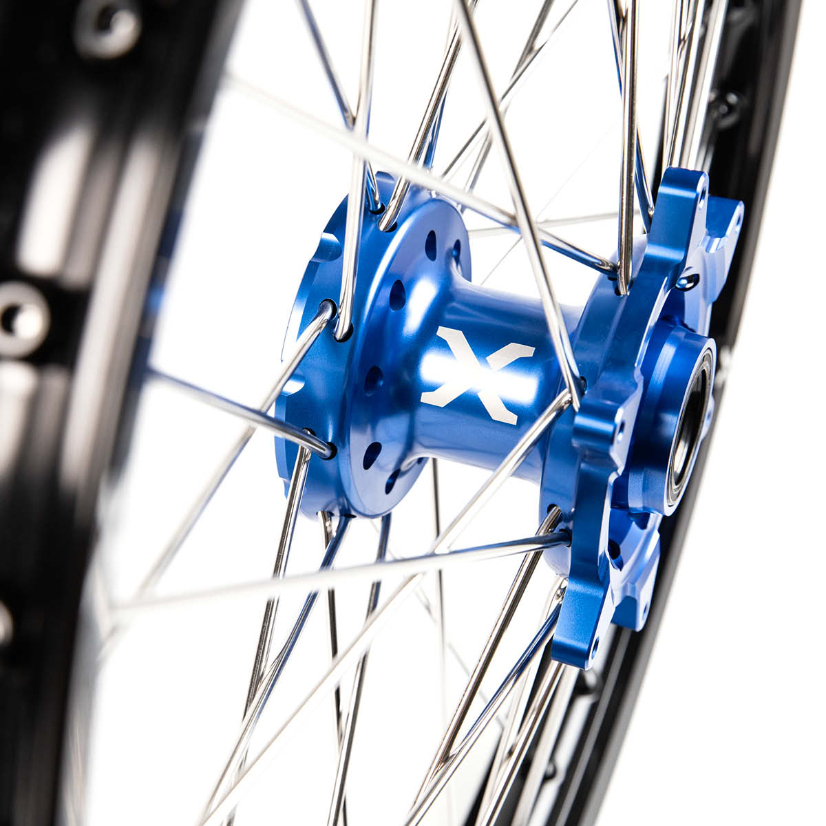 X-Grip Felgen-Set V3 21"/19" Schwarz-Blau für Stark Varg