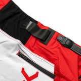 X-GRIP Motocross Hose Tungsten mit Taschen Rot