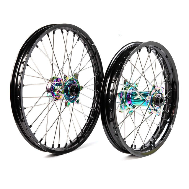 X-Grip Felgen-Set V3 21"/19" Schwarz-Rainbow für Stark Varg