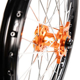 X-Grip Felgen-Set V3 21"/19" Schwarz-Orange für Stark Varg