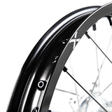 X-Grip Felgen-Set V3 21"/18" Schwarz-Silber für KTM/HQV 23- / GasGas 24-