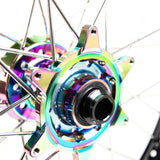 X-Grip Felgen-Set V3 21"/19" Schwarz-Rainbow für Sherco