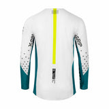 X-GRIP Motocross Jersey Tungsten Weiß/Petrol