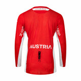 X-GRIP Motocross Jersey Tungsten Rot