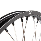 X-Grip Felgen-Set V3 21"/18" Schwarz-Rot für Stark Varg
