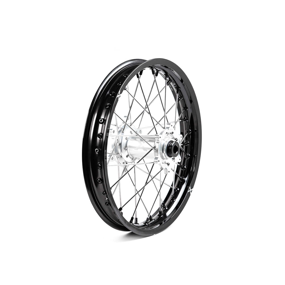 X-Grip Felgen-Set V3 21"/19" Schwarz-Silber für KTM/HQV 23- / GasGas 24-