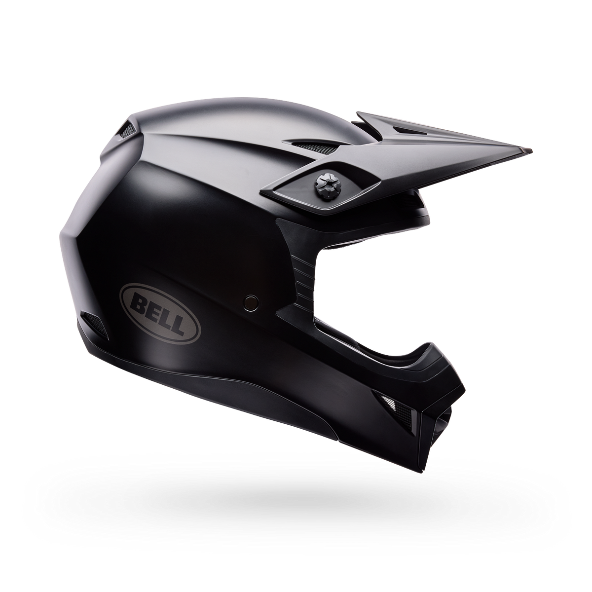 Bell Kinder Mx-10 Mips Solid Mattschwarz Motocrosshelm
