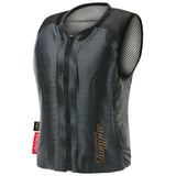 Furygan Airbag-Weste Lady Schwarz-Smaragdgrün