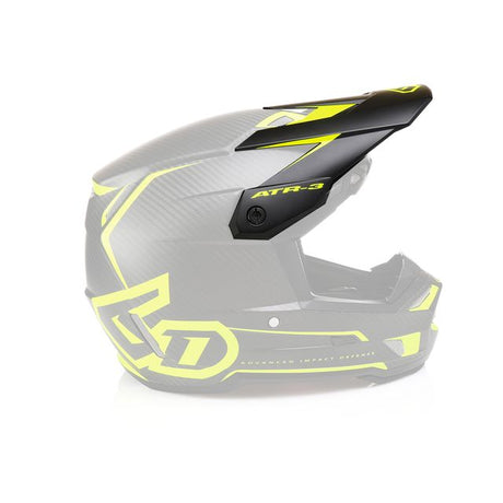 Gelbes Ersatzvisier für 6D ATR-3 Nova Motocross- und Offroad-Helme, stabile Schutzbrille mit klarer Sicht