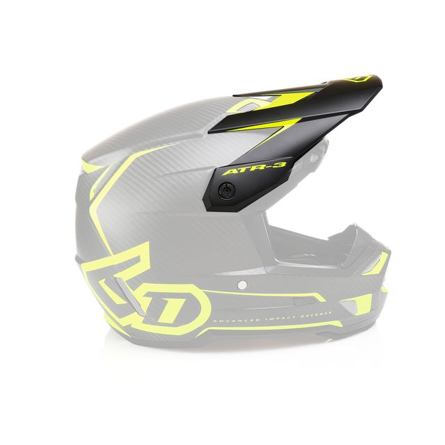 Gelbes Ersatzvisier für 6D ATR-3 Nova Motocross- und Offroad-Helme, stabile Schutzbrille mit klarer Sicht