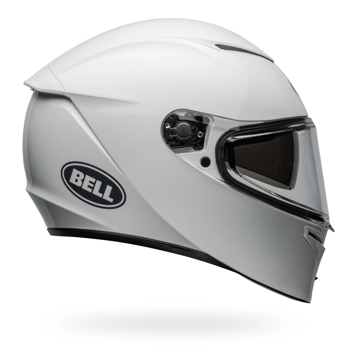 Bell Lithium Mips Solid Weiss Integralhelm