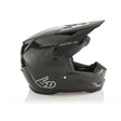 Schwarzer 6D ATR-3Y Motocrosshelm mit solidem Glanz, leichter Schutzhelm für Offroad- und Motocross-Fahrten