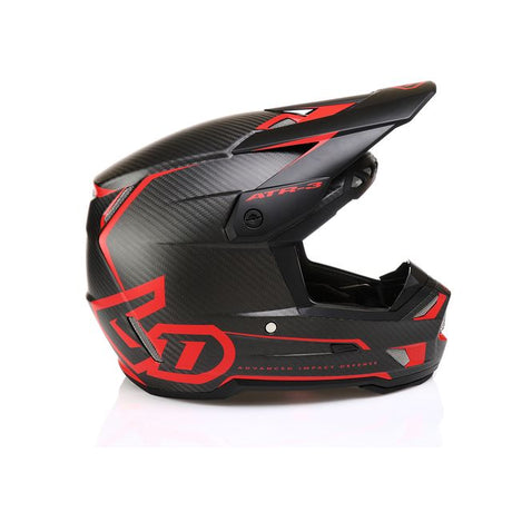 6D ATR-3 Helm Nova Matt Rot Carbon FIM